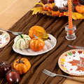 Cheesecloth Table Runner Tan Fall Table Runner Boho Gauze – Brown