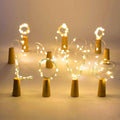 Wine Bottle Lights with Cork