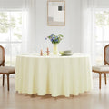 Round Tablecloth Tablecloth 10 Pack Table Cloths, 120 Inch – Ivory