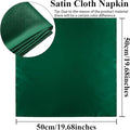 Satin Napkin Square 20 X 20 Inches Dinner Napkins Weddings, 24 Pieces