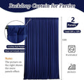 Backdrop Curtain for Partie, 10 X 10 Feet – Royal Blue