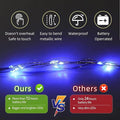LAMPHOME Fairy Lights Battery Operated, 20 Pack, 7ft 20 LED Lights