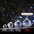 Suncatchers Glass Crystal Ball Prism Feng Shui Lamp Hanging Drop – Clear