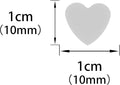 Heart Table Sequins & Metallic Sprinkles – Silver, Wedding