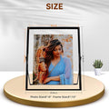 Floating Frame – Black, Vertical, for Picture 7x9, 6x8, 8"x10"