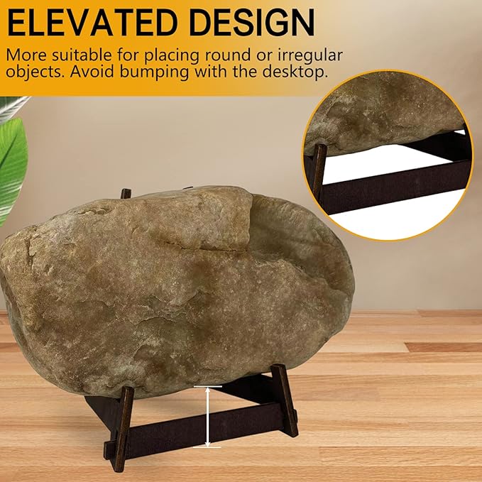 10 Inch Wooden Plate Stand - Easel & Book Display Stand