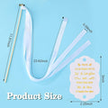 Wedding Wands Streamers with Bells Set, 100 Pcs