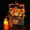 Fairy Lights String Battery Operated Fairy Lights, 12 Pack – Orange