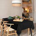 Tablecloth 60 X 120 Inch, 6 Pack – Black