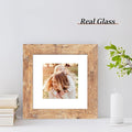 Picture Frame Set of 4 with Real Glass, 6x6