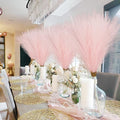 35" Faux Pampas Grass Decor – Pink