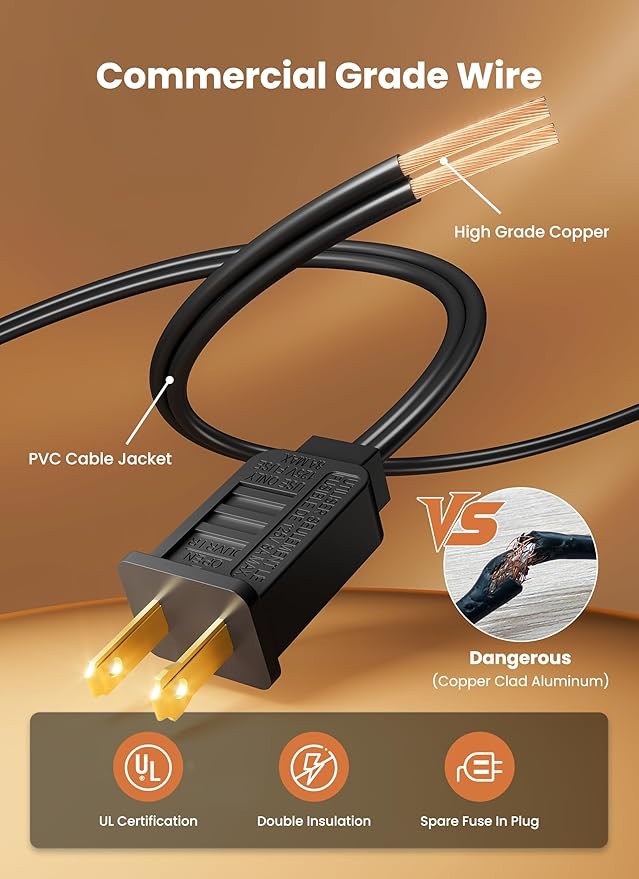 String Lights, 209 FT Warm White G40 Shatterproof Bulbs