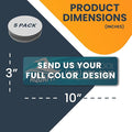 Custom Rectangle Magnet, 10x3 Inch