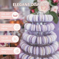 10 Tiers Macaroon Tower Stand with 8'' Silicone Tongs
