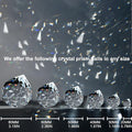 Crystal Ball Prism Sun Shine Catcher Rainbow Pendants Maker, 2 Pack