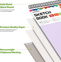 Sketch Book, 9" X 12", Christmas Gifts for Women