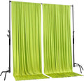 AK TRADING CO. Polyester Backdrop Drapes Curtains, 10 Feet X 8 Feet
