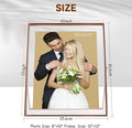 Floating Frame – Rose Gold, Vertical, for Picture 9x11, 10"x12"