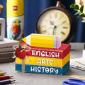 Back to School Table Decorations First Day of School Tiered Tray, 4 Pcs