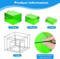 Buffet Risers Acrylic Boxes Display Risers for Buffet, 3 Pcs – Green