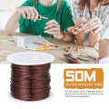Jewelry Wire 22 Gauge Tarnish-Resistant Beading Wires, 164FT – Copper