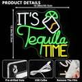 It Is Tequila Time Neon Sign for Wall Decor