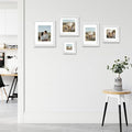 Picture Frame Set of 4 with High Definition Glass, 6x6