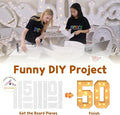 Marquee Number 50 Block Sign, 3FT Party Decoration