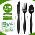 Compostable Silverware – Black