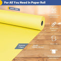 (100') Wrapping Paper Roll, 30"×1200" – Yellow