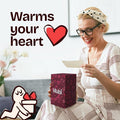 Greeting Cards Love Note Jar with 50 Blank Cards, Glass and Bamboo Lid