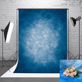 Gradient Portrait Photo Backdrops Bright Center, 6x9ft – Dark Blue