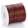 12 Gauge Aluminum Craft Wire ( ), 105FT – Brown, Anodized for Jewelry