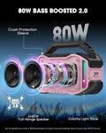 Speakers Bluetooth Wireless: (Peak) Loud Speaker with Bass, 80W