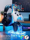 Headset and Controller Stand with Lights