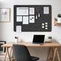 Bulletin Board, Decorative Pin Board, 36 X 24 Inches Felt Board