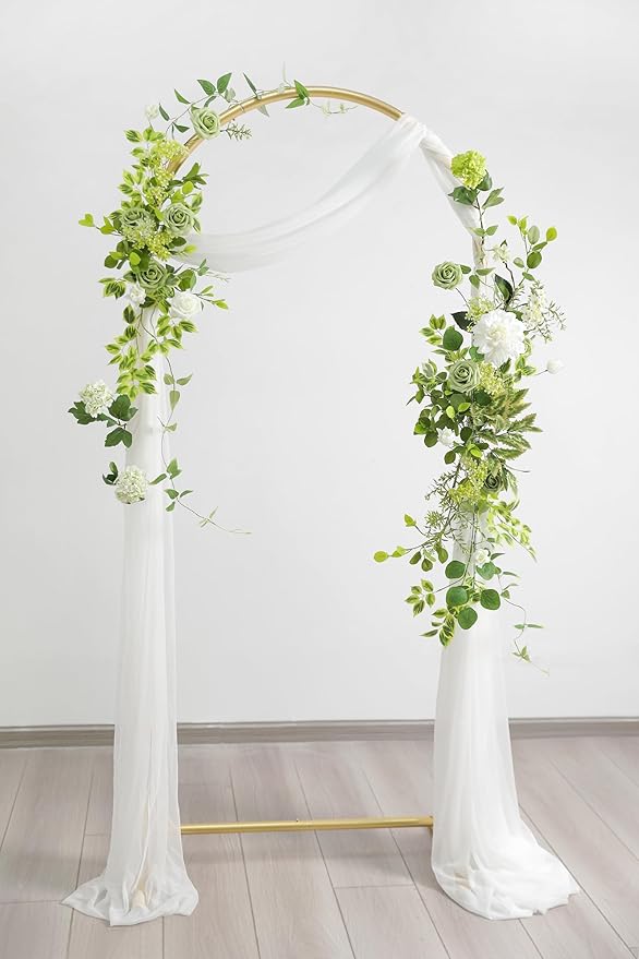 Serra Flora Artificial Greenery Stems Box Set,(Pack of 42pcs) with 7 Kinds of Faux Pink Green Filler for DIY Bridal Bouquets Wedding Floral Arrangement Table Centerpieces