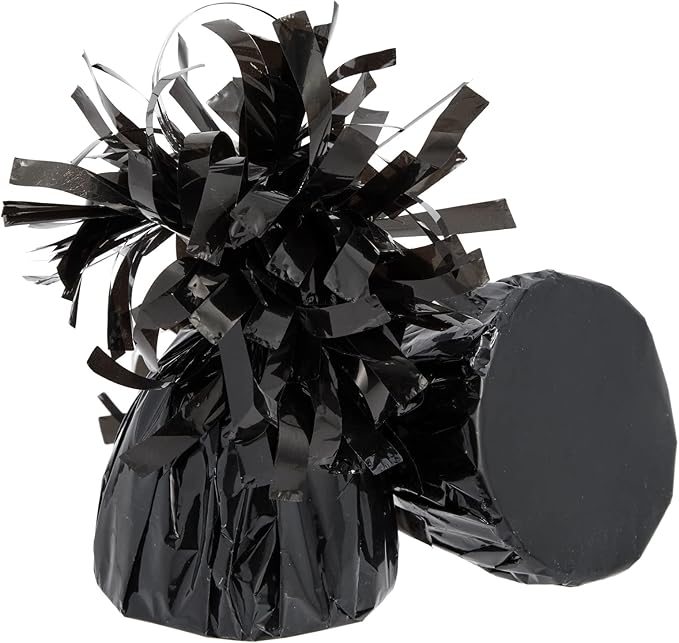 Balloon Weights 15-Count Black Plastic Anchors with Top Hook