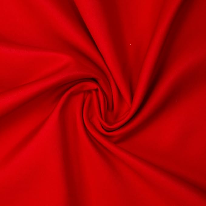 Gee Di Moda Square Tablecloth - 70 x 70 Inch Red Table Cloth for Medium Square or Round Tables - Heavy Duty Washable Fabric - for Buffet Table, Holiday Party, Dinner, Wedding & Baby Shower