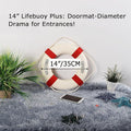 Lifebuoy Wall Hanging Decor, Welcome Aboard Mediterranean Style Home