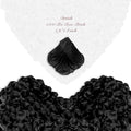 Rose Petals Artificial Flower Petals Silk Black Rose, 2000 Pcs – Black