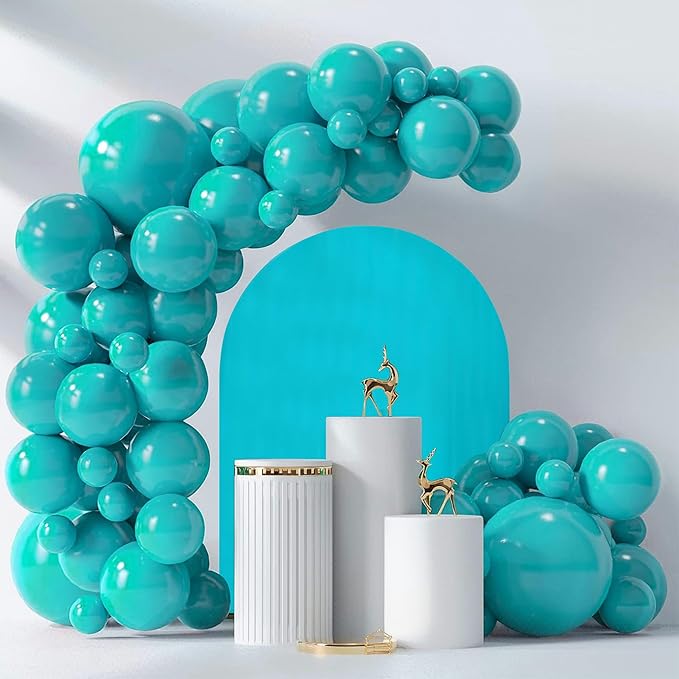 Wedding Arch Covers Arch Backdrop Cover Arch Stand Covers 7.2FT 6FT Set of 2 Arch Cover Spandex Fabric Stretchy Backdrop for Wedding Birthday Party Decoration Baby Shower (Sky Blue)