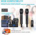 Dual Rechargeable Wireless Microphones
