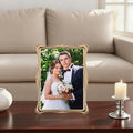 ' Premium Alloy Photo Frame, 5 X 7' – Gold, Luxury Display Hi End Décor