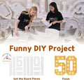 Party Light Up Marquee Numbers, 4 Ft Foam Board Decoration