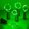 Wine Bottle Lights with Cork