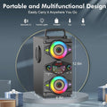 Portable Bluetooth Speakers Big Powerful Wireless Loud Stereo Bass, 60W