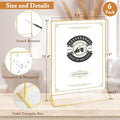 8.5x11 Inch Acrylic Sign Holders, 6 Pack – Clear
