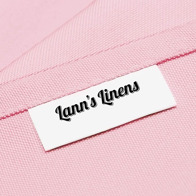 Round Polyester Tablecloths, Pink, 108 Inch, Pack of 10, Stain-Resistant
