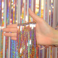 Foil Fringe Curtains Party Decorations, 3 Pack 3.2 X 8.2 Ft Tinsel